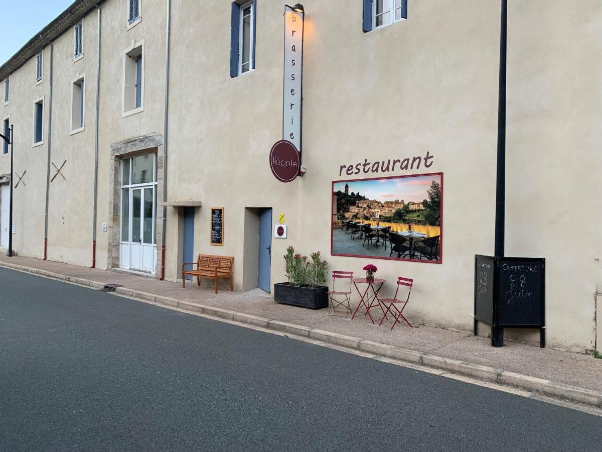 Ecole Olargues - Chambres & Restaurant - Teritoria Buitenkant foto