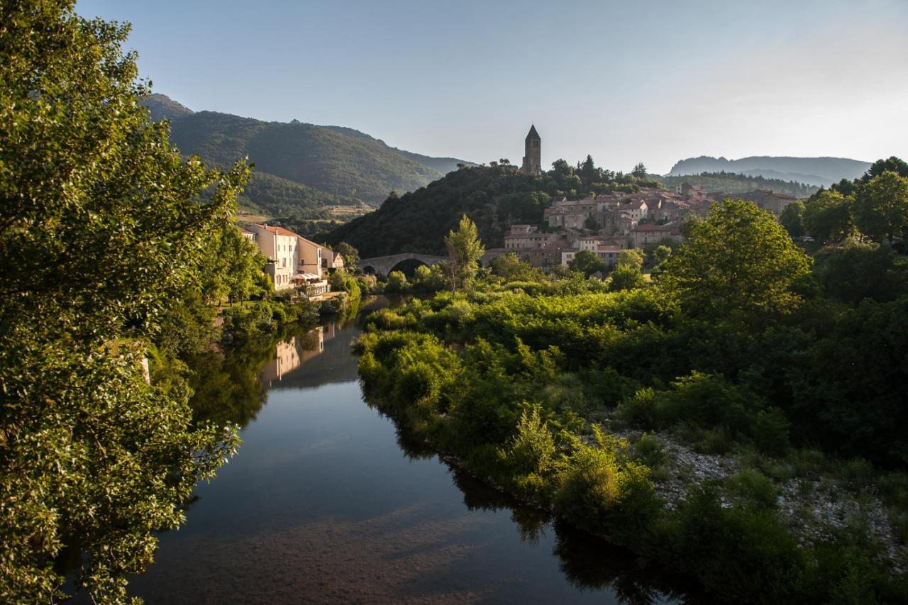 Ecole Olargues - Chambres & Restaurant - Teritoria Buitenkant foto